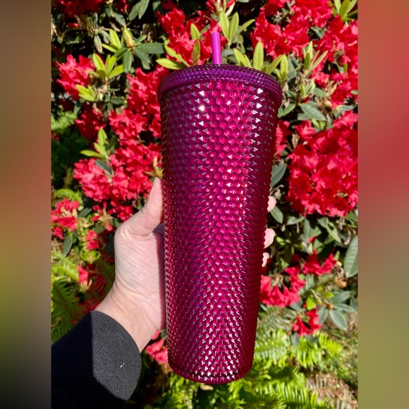 Starbucks NWT Berry 24oz Studded Tumbler (NO STRAW) - Picture 2 of 4
